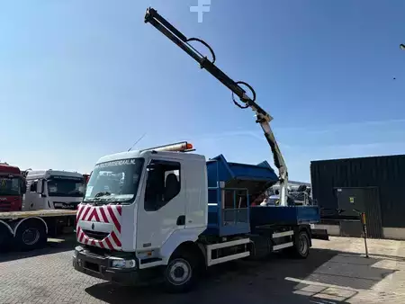 Camión 2003 Renault Midlum 220 + PALFINGER PK 6001 + tipper + remote + manual (3)