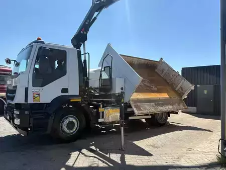 Lastebil 2016 Iveco STRALIS 190 E 31 + HIAB 111 B-2 HIDUO + 3 SIDE TIPPER + EURO 6 + (5)