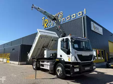 Lastebil 2016 Iveco Stralis 190E31 + HIAB 111 B-2 HIDUO + 3 SIDE TIPPER + EURO 6 + 1 (1)