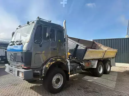 Kuorma-auto 1985 Mercedes-Benz SK 2228 + V8 + 6x4 + manual + 3 SIDE TIPPER (4)