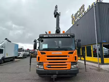 Vrachtwagen 2008 Scania P360 + HIAB 111BS-2 DUO + 6X2 + HOOKSYTEM + EURO 5 + 113,000KM! (19)