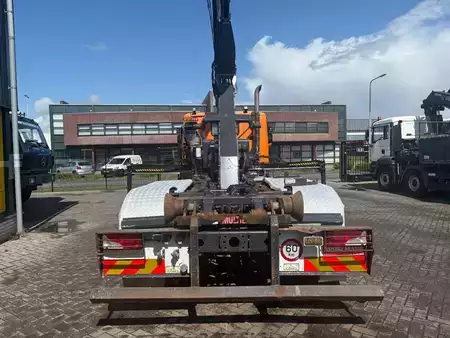 Vrachtwagen 2008 Scania P360 + HIAB 111BS-2 DUO + 6X2 + HOOKSYTEM + EURO 5 + 113,000KM! (5)