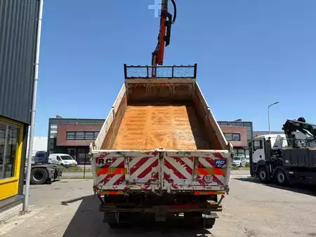 Lastbil 2003 Renault Premium + PALFINGER PK 10000. 2 X EXT. + REMOTE + 3 SIDE TIPPER (6)