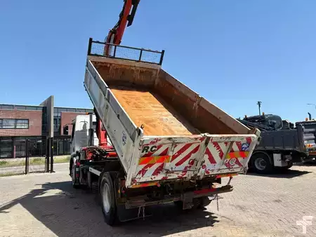 Lastbil 2003 Renault Premium + PALFINGER PK 10000. 2 X EXT. + REMOTE + 3 SIDE TIPPER (7)