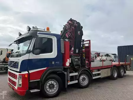 Truck 2007 Volvo FM 400 + HIAB 800 HIPRO E-7 + 8X2 + EURO 5 (9)