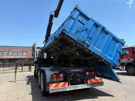 Caminhão 2008 Mercedes-Benz Axor 2633 + HIAB 220 C + REMOTE + 6X4 + 3 SIDE TIPPER + LOW KM + (6)