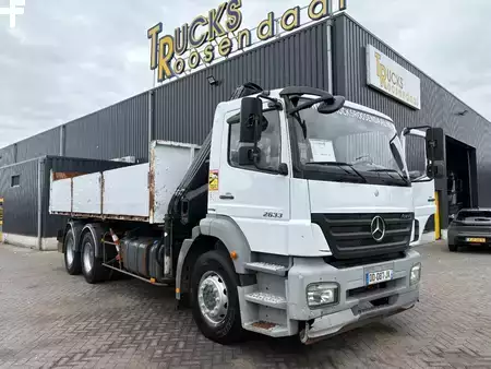 Caminhão 2008 Mercedes-Benz Axor 2633 + HIAB 122 B-2 + 6X4 + REMOTE + MANUAL (4)