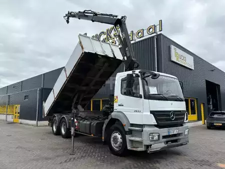 Kamion 2008 Mercedes-Benz Axor 2633 + HIAB 122 B-2 + 6X4 + REMOTE + MANUAL (1)