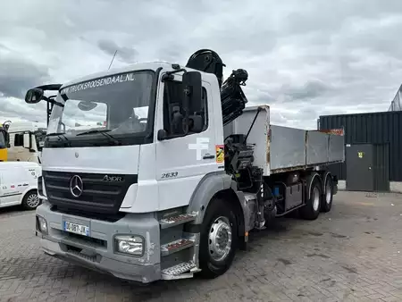 Kamion 2008 Mercedes-Benz Axor 2633 + HIAB 122 B-2 + 6X4 + REMOTE + MANUAL (11)