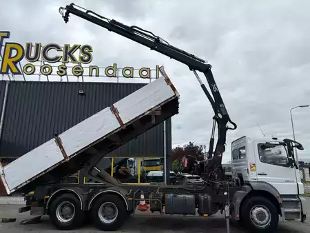 Kamion 2008 Mercedes-Benz Axor 2633 + HIAB 122 B-2 + 6X4 + REMOTE + MANUAL (2)
