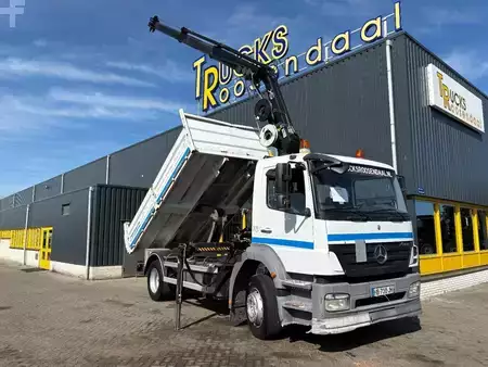 Lastkraftwagen 2008 Mercedes-Benz Axor 2633 + HIAB 088 ES -3 HIDUO + TIPPER + MANUAL (1)