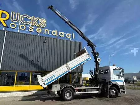 Lastkraftwagen 2008 Mercedes-Benz Axor 2633 + HIAB 088 ES -3 HIDUO + TIPPER + MANUAL (10)