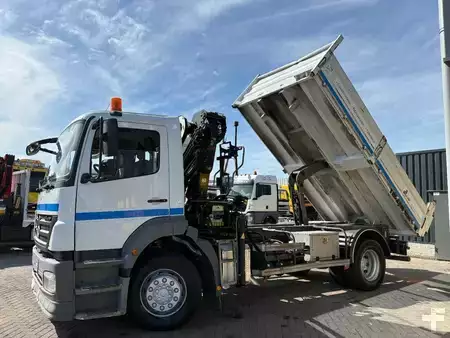 Lastkraftwagen 2008 Mercedes-Benz Axor 2633 + HIAB 088 ES -3 HIDUO + TIPPER + MANUAL (14)