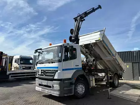 Lastkraftwagen 2008 Mercedes-Benz Axor 2633 + HIAB 088 ES -3 HIDUO + TIPPER + MANUAL (3)