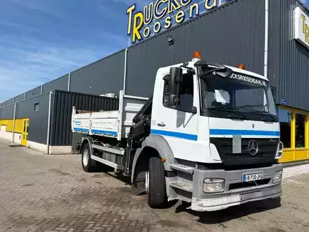 Lastkraftwagen 2008 Mercedes-Benz Axor 2633 + HIAB 088 ES -3 HIDUO + TIPPER + MANUAL (4)
