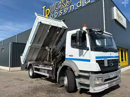 Lastkraftwagen 2008 Mercedes-Benz Axor 2633 + HIAB 088 ES -3 HIDUO + TIPPER + MANUAL (10)
