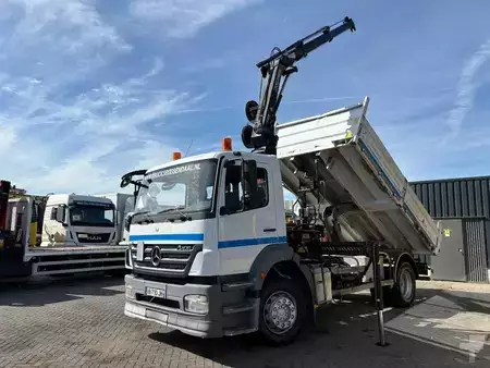 Lastkraftwagen 2008 Mercedes-Benz Axor 2633 + HIAB 088 ES -3 HIDUO + TIPPER + MANUAL (3)