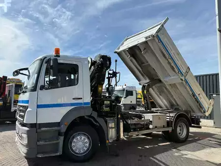 Lastkraftwagen 2008 Mercedes-Benz Axor 2633 + HIAB 088 ES -3 HIDUO + TIPPER + MANUAL (6)