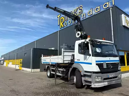 Lastkraftwagen 2008 Mercedes-Benz Axor 2633 + HIAB 088 ES -3 HIDUO + TIPPER + MANUAL (9)