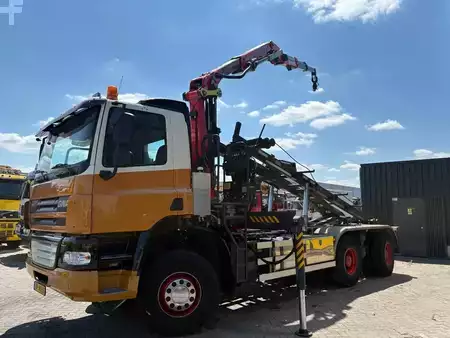 Kuorma-auto 2008 Ginaf X 3335 S + PALFINGER E 165 Z + 6X6 + MANUAL + 145863 KM + CONTAI (6)