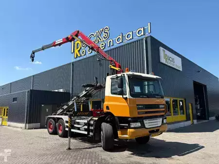 Kuorma-auto 2008 Ginaf X 3335 S + PALFINGER E 165 Z + 6X6 + MANUAL + CONTAINER SYSTEM + (19)