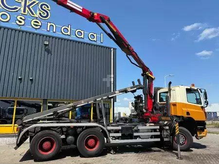 Kuorma-auto 2008 Ginaf X 3335 S + PALFINGER E 165 Z + 6X6 + MANUAL + CONTAINER SYSTEM + (20)