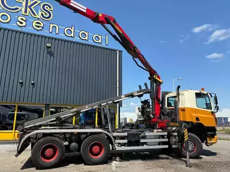 Kuorma-auto 2008 Ginaf X 3335 S + PALFINGER E 165 Z + 6X6 + MANUAL + CONTAINER SYSTEM + (5)