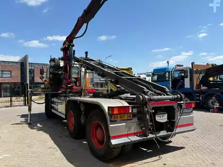 Kuorma-auto 2008 Ginaf X 3335 S + PALFINGER E 165 Z + 6X6 + MANUAL + CONTAINER SYSTEM + (8)