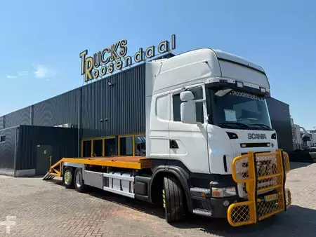 Camion 2010 Scania R 480 6X2 + 3 PEDALS + STEERING AXLE + EURO 5 + ALUMINUM LOADING (1)