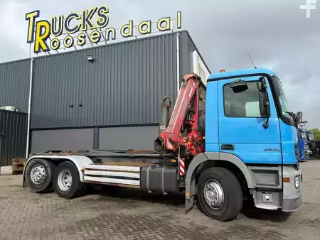 Camion 2004 Mercedes-Benz Actros 2536 + FASSI F130 A - 2X EXT. + 6X2 + HOOK ARM SYSTEM + S (13)