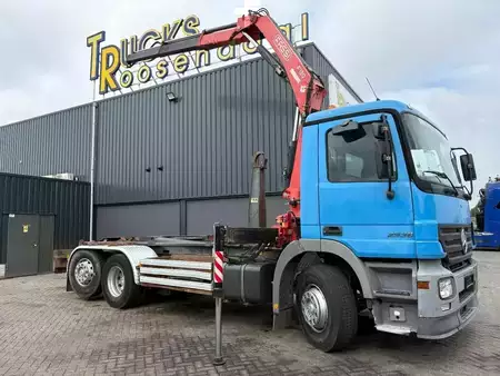 Camion 2004 Mercedes-Benz Actros 2536 + FASSI F130 A - 2X EXT. + 6X2 + HOOK ARM SYSTEM + S (7)