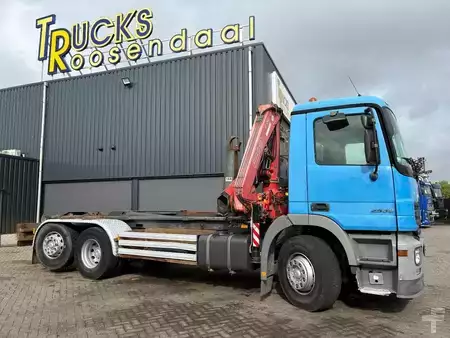 Camion 2004 Mercedes-Benz Actros 2536 + FASSI F130 A - 2X EXT. + 6X2 + HOOK ARM SYSTEM + S (13)
