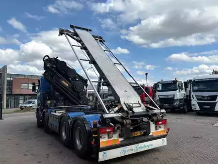 Lastkraftwagen 2014 Scania R  490 + HMF 5020 - 6X EXT. + JIB 5X EXT. + EURO 6 + 3-SIDED TIP (15)