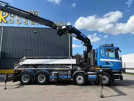 Lastkraftwagen 2014 Scania R  490 + HMF 5020 - 6X EXT. + JIB 5X EXT. + EURO 6 + 3-SIDED TIP (3)