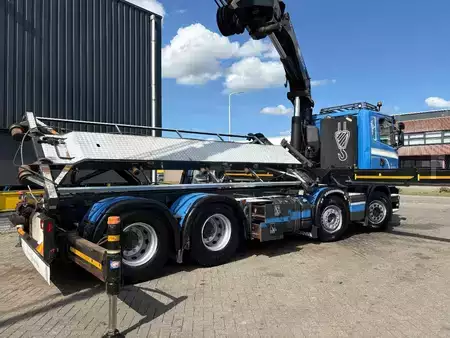 Lastkraftwagen 2014 Scania R  490 + HMF 5020 - 6X EXT. + JIB 5X EXT. + EURO 6 + 3-SIDED TIP (4)
