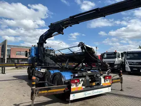 Lastkraftwagen 2014 Scania R 490 + HMF 5020 - 6X EXT. + JIB 5X EXT. + EURO 6 + 3-SIDED TIPP (19)
