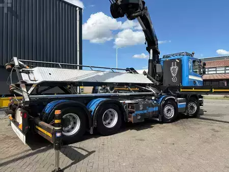 Lastkraftwagen 2014 Scania R 490 + HMF 5020 - 6X EXT. + JIB 5X EXT. + EURO 6 + 3-SIDED TIPP (5)