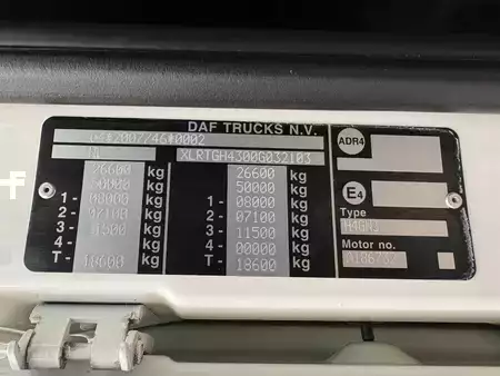 Caminhão 2014 DAF XF460 + 6X2 + STEERING/LIFT SHAFT + EURO 6 + RETARDER (14)