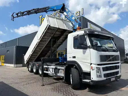 Náklaďák 2005 Volvo FM 12.380 + HMF 2220 K5 + 8X4 STEERING + TIPPER + REMOTE (1)