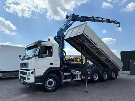 Náklaďák 2005 Volvo FM 12.380 + HMF 2220 K5 + 8X4 STEERING + TIPPER + REMOTE (2)