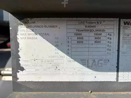 Przyczepy 2013 LAG 2 + TIPPER + ALUMINUM SIDE BOARDS + PERFECT CONDITION (19)