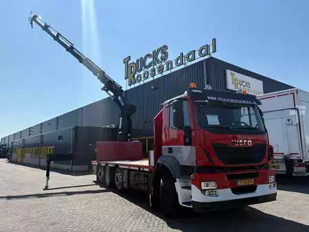 Ciężarówka 2014 Iveco Stralis 360 + HMF 4020 K5 + EURO 6 + JIB PREPARED + 8X2 + REMOTE (11)