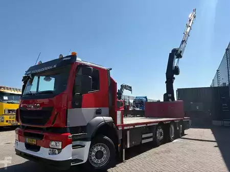 Ciężarówka 2014 Iveco Stralis 360 + HMF 4020 K5 + EURO 6 + JIB PREPARED + 8X2 + REMOTE (2)