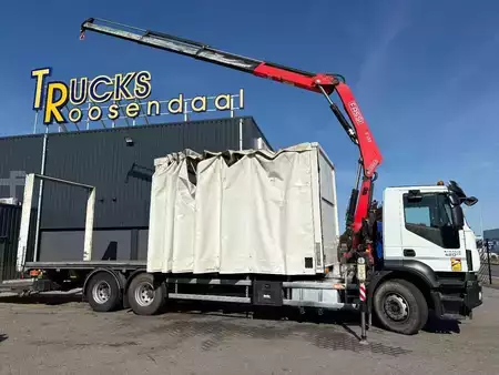 Ciężarówka 2016 Iveco Stralis 420 + 6X2 + FASSI F 135 - 3X EXT. + REMOTE + EURO 6 + LO (2)