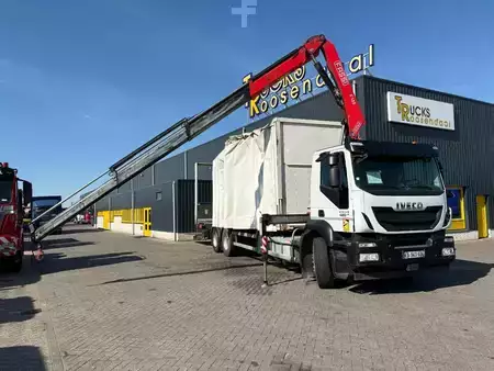 Ciężarówka 2016 Iveco Stralis 420 + 6X2 + FASSI F 135 - 3X EXT. + REMOTE + EURO 6 + LO (3)