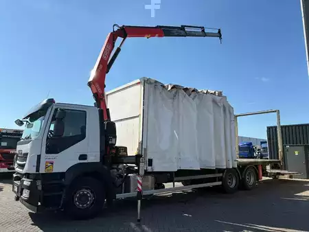 Ciężarówka 2016 Iveco Stralis 420 + 6X2 + FASSI F 135 - 3X EXT. + REMOTE + EURO 6 + LO (5)