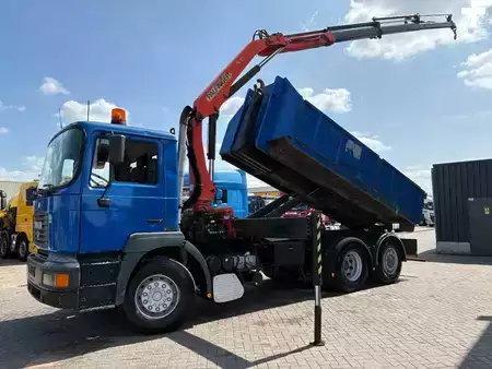 Kamion 2000 MAN F 2000 28.364 + PALFINGER PK 12080 3X EXT + manual + Euro 2 + 6X (5)