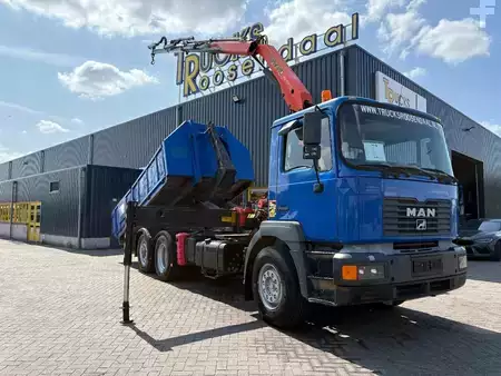 Kamion 2000 MAN F 2000 28.364 + PALFINGER PK 12080 3X EXT + manual + Euro 2 + 6X (7)
