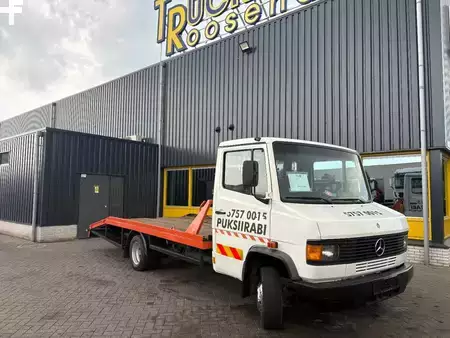 Kuorma-auto 1991 Mercedes-Benz 609 + CAR TRANSPORTER + WINCH + MANUAL (1)