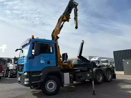 Lastkraftwagen 2010 MAN TGS 33,360 + EFFER 210/4S 4 X EXT. + JIB 2 S 2 X EXT + HOOK ARM (4)
